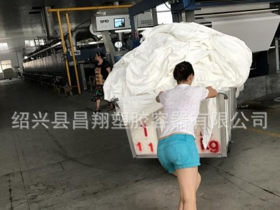 湖州直销1200L加厚拉布车 印染纺织专用推布车 内胆牛筋塑料方箱