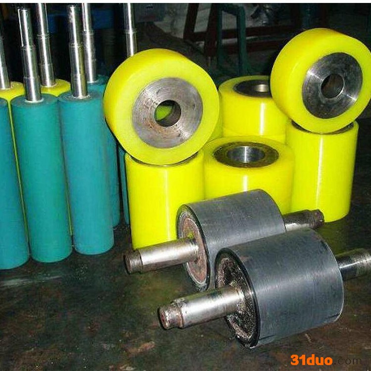 {鸿展} 印刷胶辊，纺织胶辊，聚氨酯印花辊，印铁制罐辊 聚氨酯胶辊