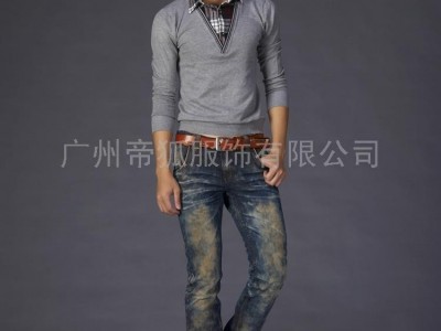 供应江南帝狐JNEFOX帝狐服饰时尚男装毛衣