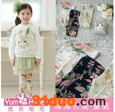 供应纯棉童装批发找珠海贝美服饰有限公司