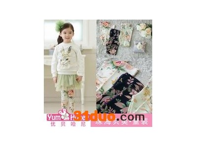 供应纯棉童装批发找珠海贝美服饰有限公司