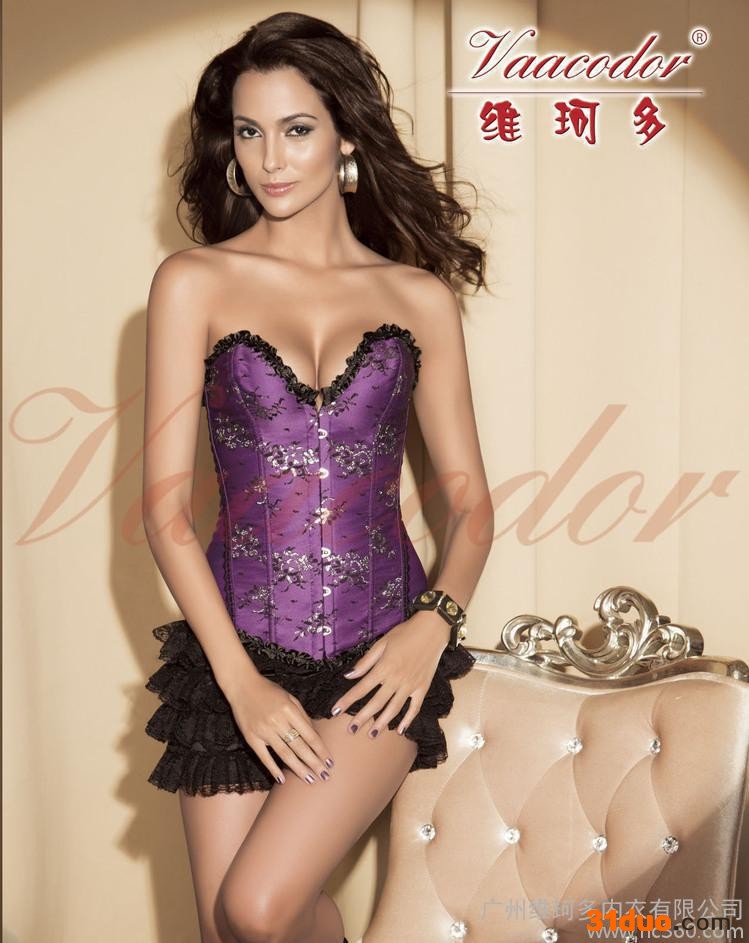 外贸爆款宫廷塑身衣 广州现货欧美美体塑身服饰一件代发