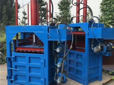 纸箱废品压包机  恒泰双缸塑料压块机 纺织品废料压块机报价