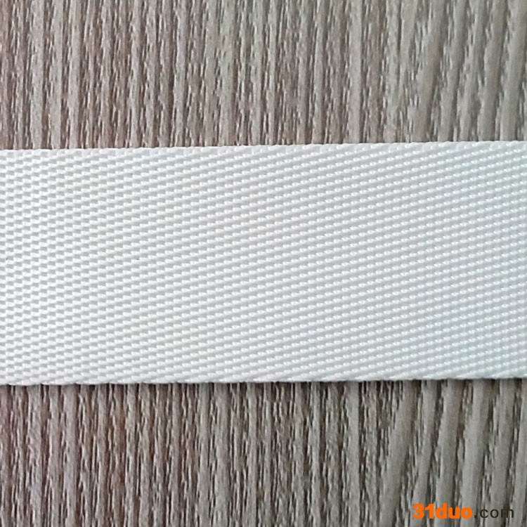 山立锦纶织带 **斜纹尼龙织带 服饰手袋箱包织带 38mm漂白