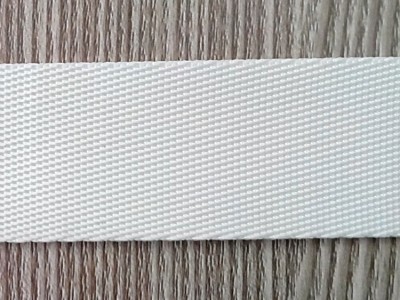 山立锦纶织带 **斜纹尼龙织带 服饰手袋箱包织带 38mm漂白