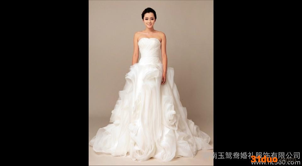 供应玉鸳鸯YH008婚礼服饰