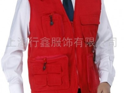 供应“行鑫服饰”大中小上海行鑫服饰专业生产“工装马甲”