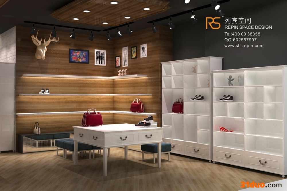 供应F055服饰店面设计装修