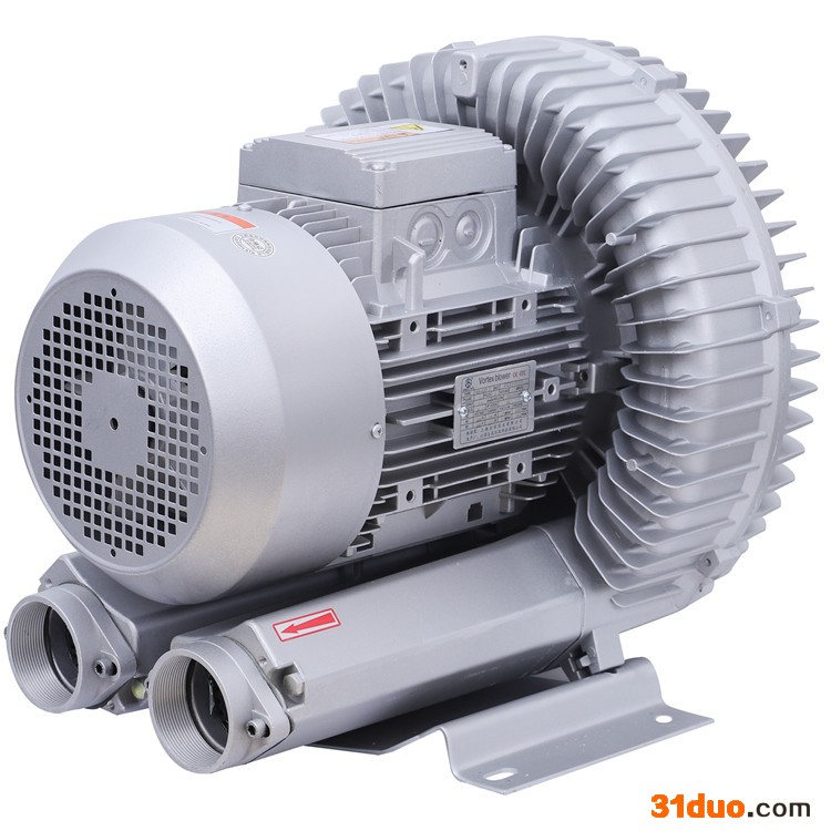 纺织吸线头废料旋涡气泵 吸毛屑线头高压鼓风机 旋涡式气泵厂家