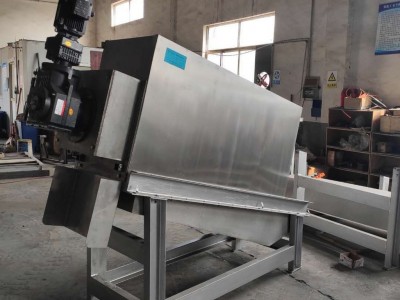 WJDL-303叠螺式污泥脱水机纺织厂污水处理专用叠螺机 污泥脱水机