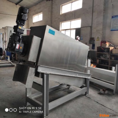 WJDL-303叠螺式污泥脱水机纺织厂污水处理专用叠螺机 污泥脱水机