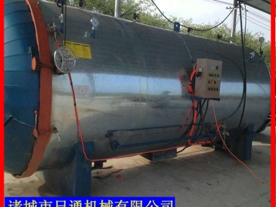 二手纺织定型蒸汽盘管硫化罐，二手干湿两用蒸汽盘管硫化罐