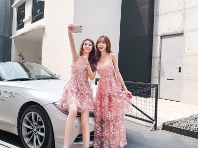 泓发服饰THISHAIR供应**连衣裙2035连衣裙厂家批发价格连衣裙