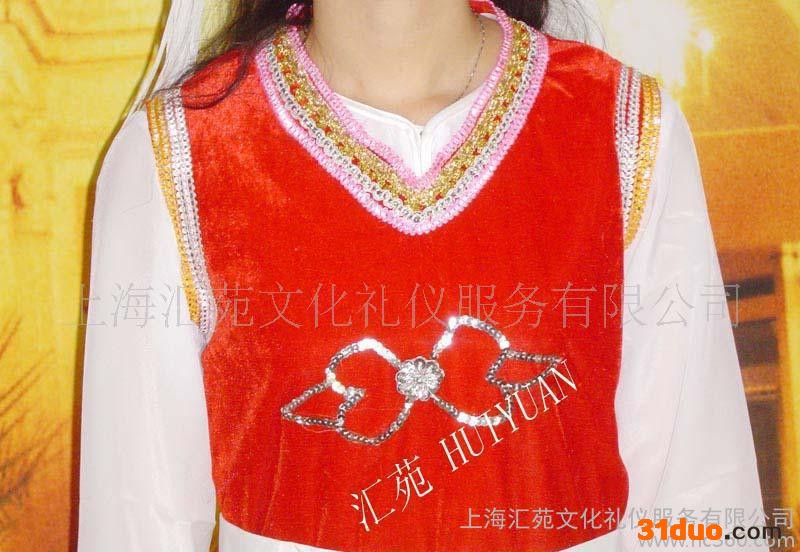 少数民族舞蹈服装 白族 民族服饰 9803