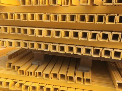松航 供应 玻璃钢拉挤型材 建筑建材玻璃方管 污水处理专用方管