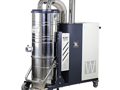 威德尔C007AI 建筑建材工业吸尘器 吸粉末吸水两用大功率智能反吹自动震尘吸尘机