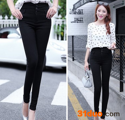 轩品服饰收腰小脚裤百搭新品服饰新一轮上新