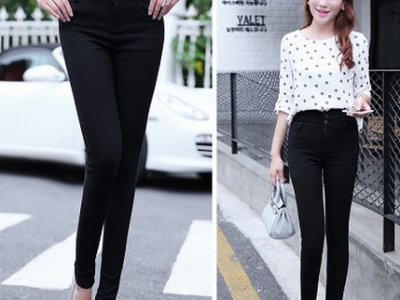 轩品服饰收腰小脚裤百搭新品服饰新一轮上新