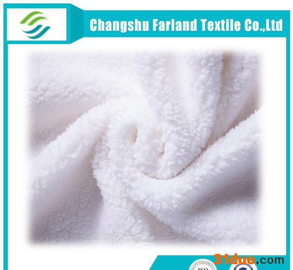 直销 单面舒棉绒面料 服装服饰绒布 柔软舒适 不掉毛高质量