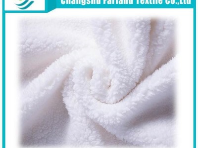 直销 单面舒棉绒面料 服装服饰绒布 柔软舒适 不掉毛高质量