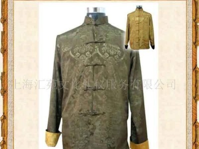 现货男士丝绸双面穿唐装上衣 3132 中老年服饰 民族服