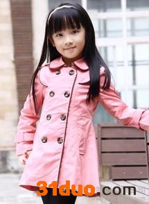 供应霓艾服饰童装风衣