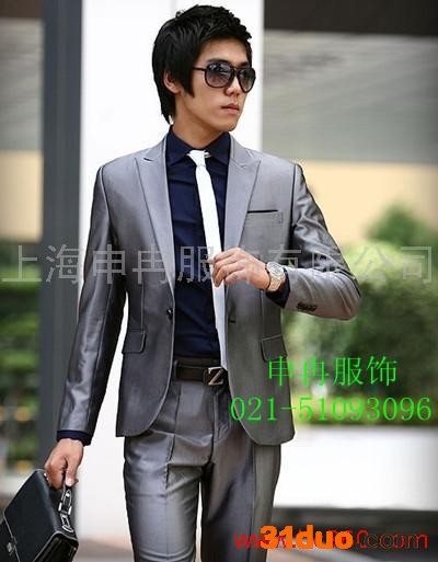 供应申冉服饰定做修身男西装