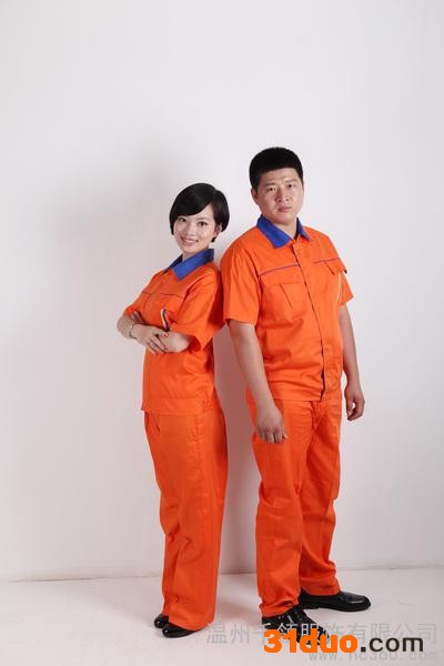 供应温州千领服饰千领服饰工装厂服制服工矿企业铁路工厂厂服