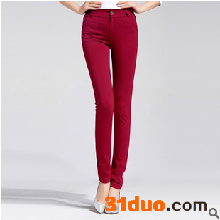 蝶曼服饰直筒裤