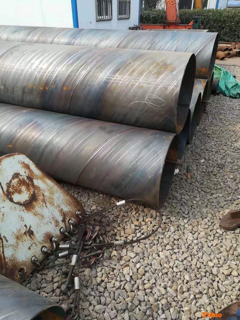 玉瑶镀锌螺旋管超大口径螺旋管螺旋钢管建筑建材用螺旋管表面光滑无瑕疵