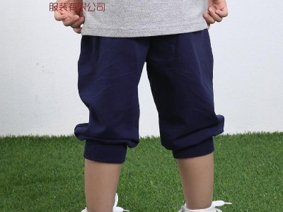 裕纯服饰儿童中裤 2015夏装新款儿童奥代尔棉收脚口中裤多色