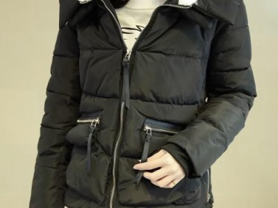 2013冬季新款杭派服饰休闲长袖连帽加绒加厚品牌韩国棉衣女装外套