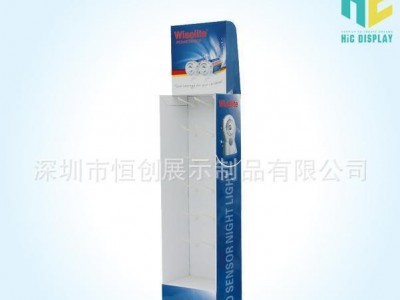 【恒创】定制袜子等服饰促销纸货架|纸展示架|专家设计|结构合理