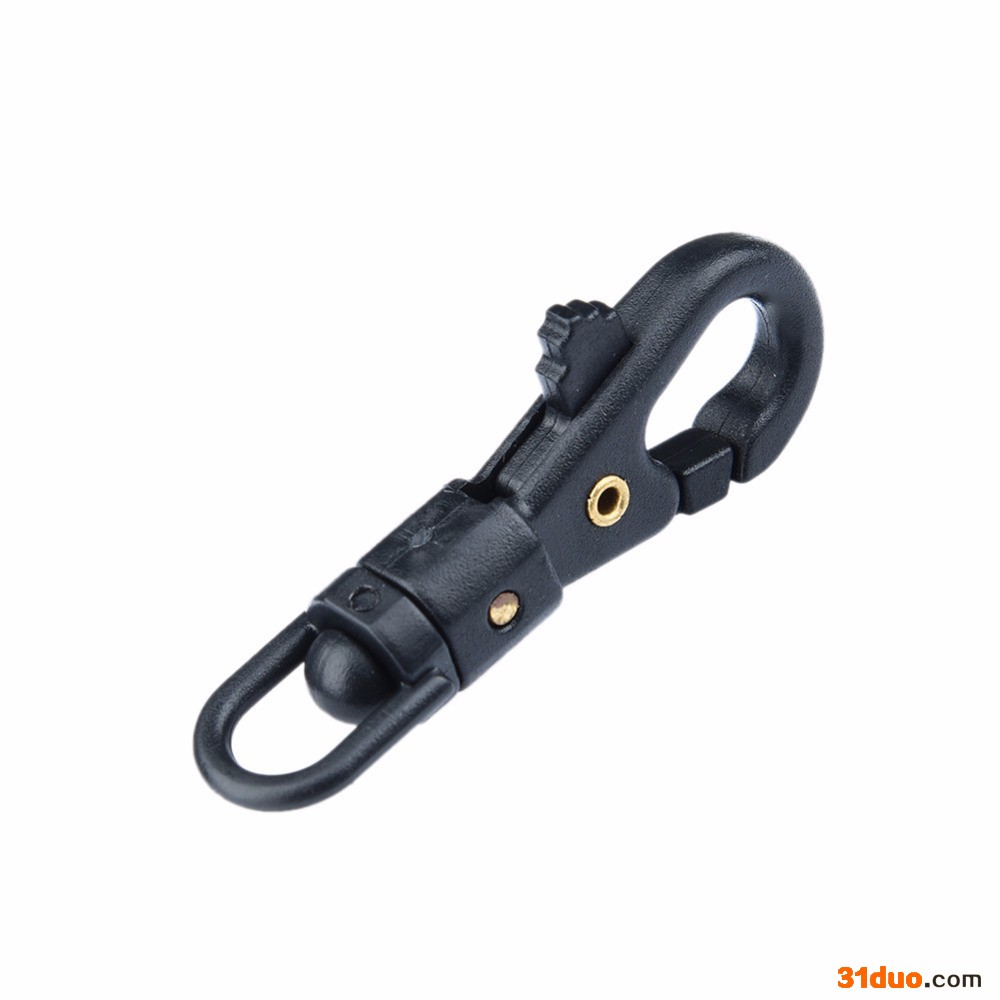 籴航科技 小塑料钩扣服饰包配件可旋转工迷你勾扣万向挂扣