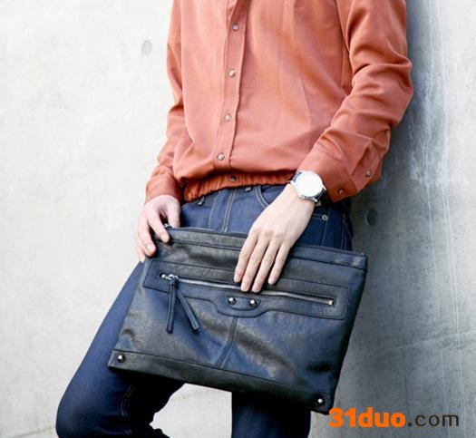 一件代发男装服饰包包 韩版手拿包 男式PU手包 H13705
