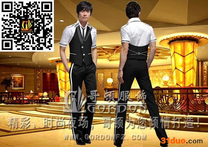 夜店少爷服，娱乐服饰