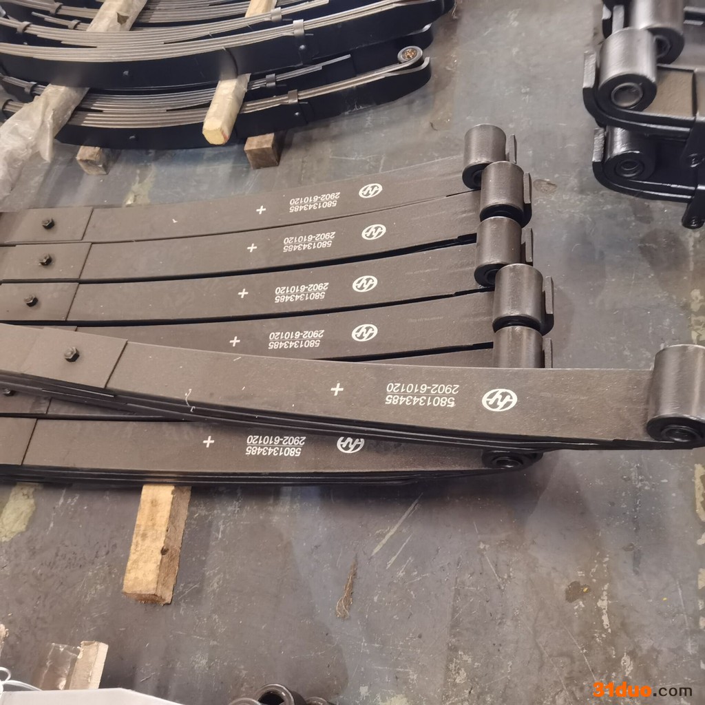 江西红岩原厂前钢板弹簧总成南昌小力汽配**2902-610120