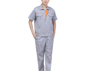 乔森0290夏季工作服 车间工服 洗车店夏季套装 汽配工人工装汽修工程服定做批发