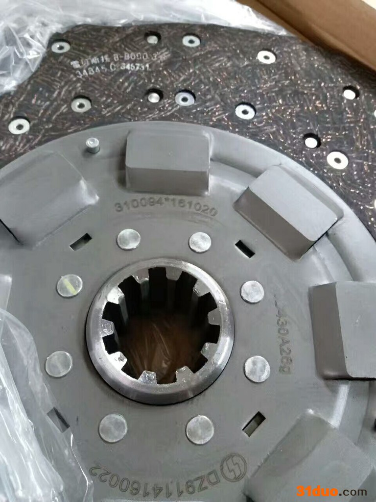 DZ9114160022陕汽配套膜片式430离合器片