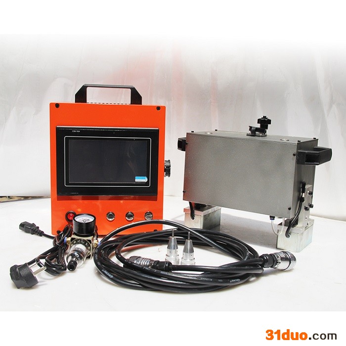 广州气动打码机生产厂家 合申触摸屏一体式打码机 汽配摩配专用打标机