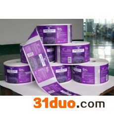 电子、日化、汽配、食品不干胶标签印刷