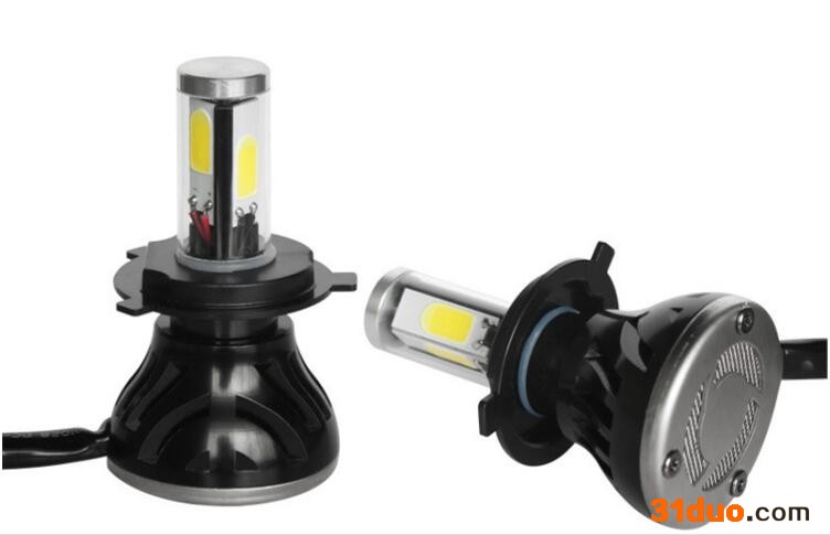 COB OLED尾灯大灯3647  新款A8矩阵式 多束智能LED汽车大灯 广州华南汽配城