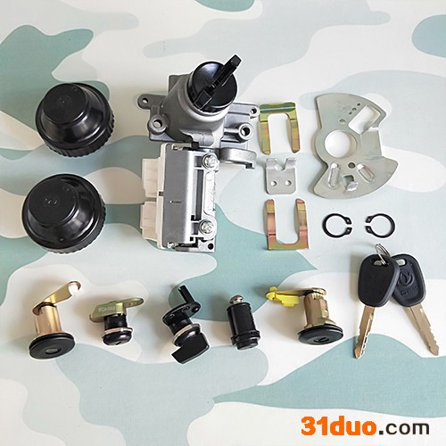 军哥汽配 原厂东风猛士EQ2050B军车越野车点火开关点火锁总成37C24-04015