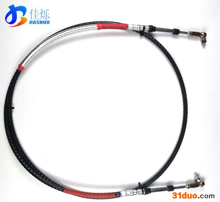 重汽配件豪沃10款选换挡拉线换挡软轴WG9725240202-204