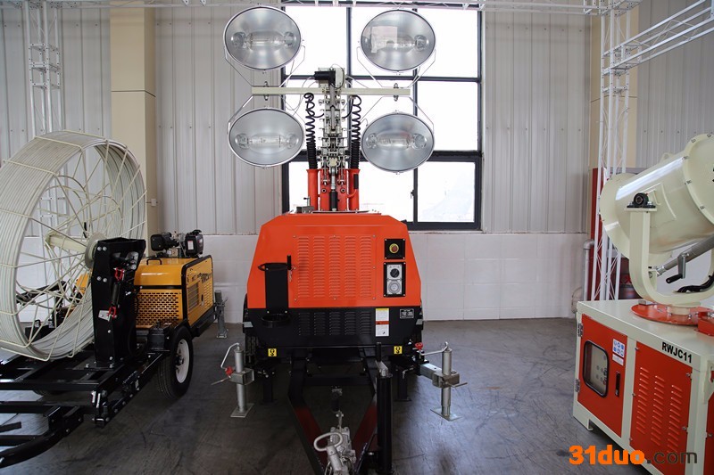 路得威RWZM12 工地移动照明车   柴油照明车