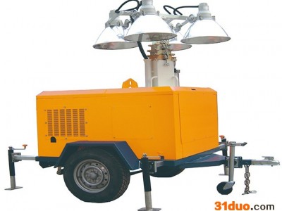鑫煤GNZM62C液压升降拖车式照明车,照明车型号,照明车特点