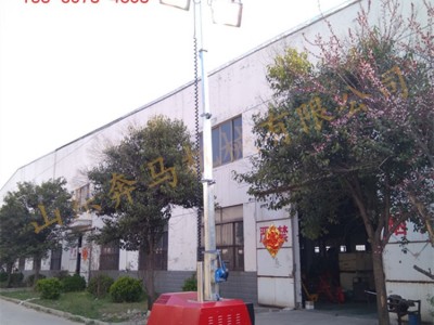 助力铁路电力移动9米照明车 四盏1000瓦拖车照明灯车 工程事故处理道路照明灯车 移动七米照明车MT