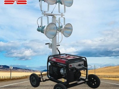 供应  威海新宝高杆施工照明灯 可移动照明灯
