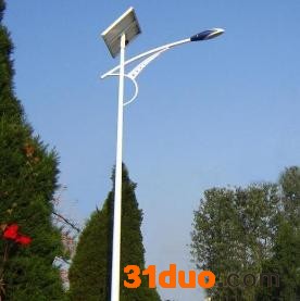 华冠照明 西安太阳能路灯厂家LED光控道路灯 太阳能路灯照明工程