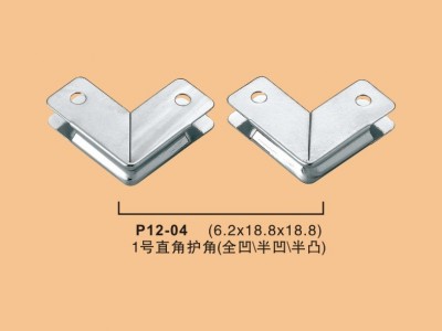丹灶乾钰金属 【**品牌】箱包五金**五金批发 直弯护角 箱包配件